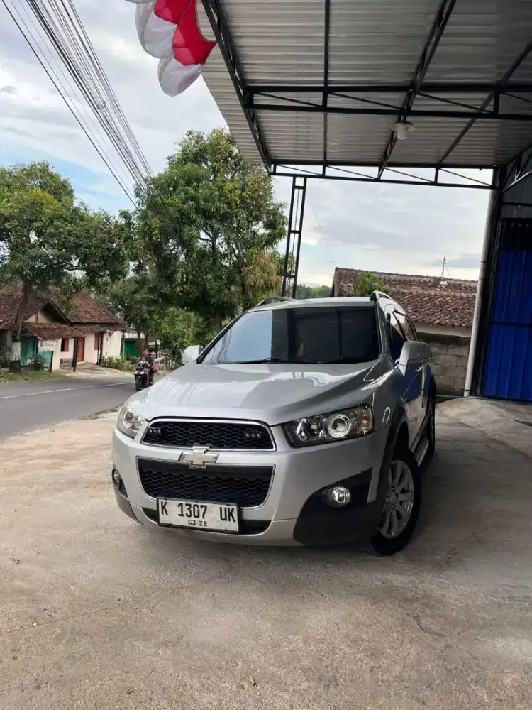 Captiva diesel 2013 tgn 1 dr baru km low mau krdt bisa