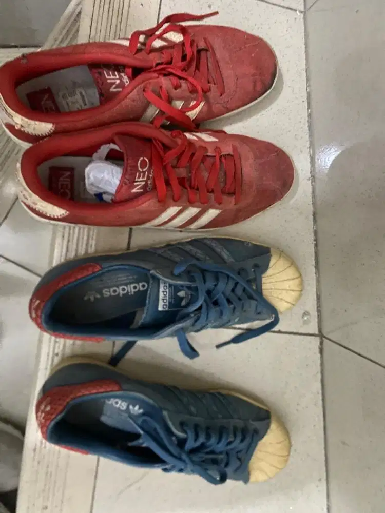 sepatu adidas samba & sepatu trail run