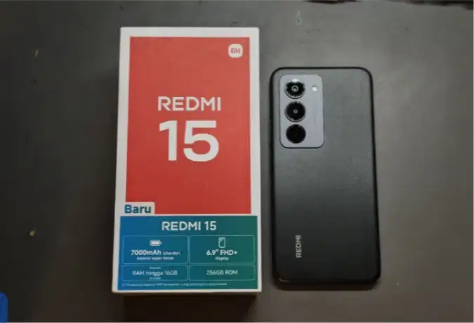 Redmi 15 8/128 midnight black
