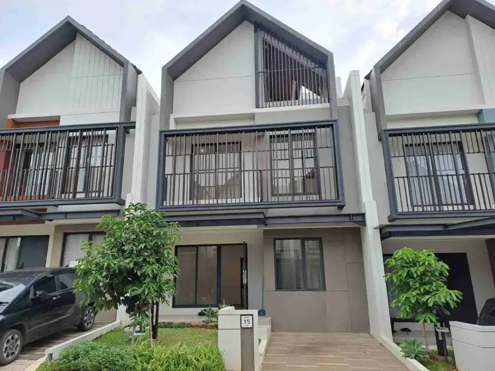 Dijual Rumah Baru Cluster Fleekhouz BSD