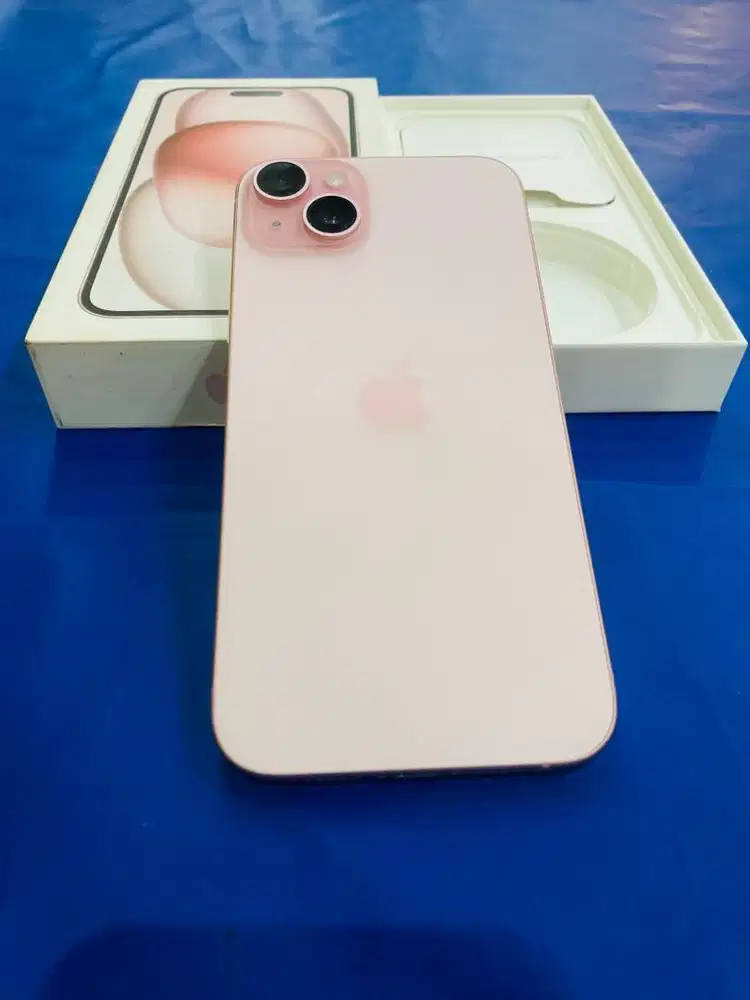 Iphone 15 plus 256gb pemakain terawat all provider no minus