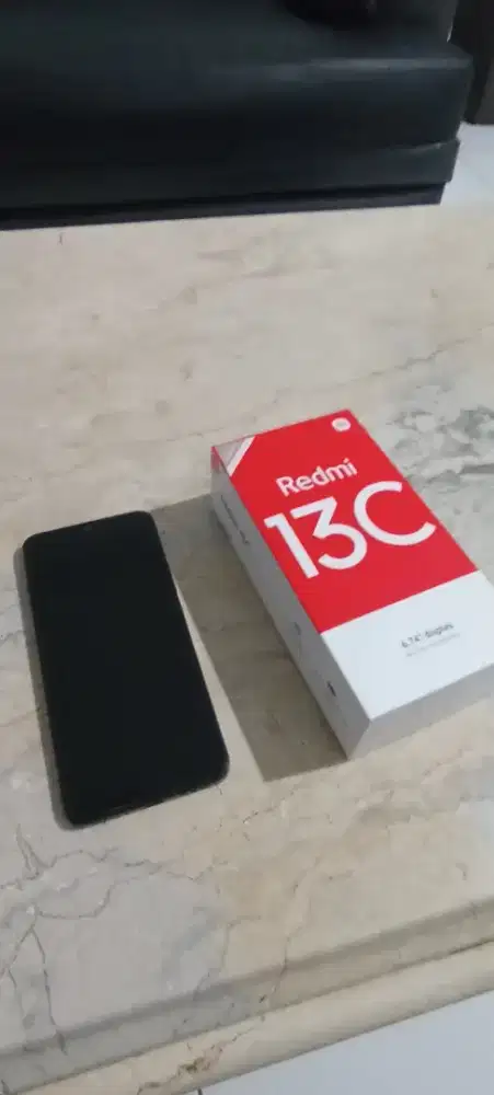 Redmi 13C 6/128 Black Masih Seperti Baru
