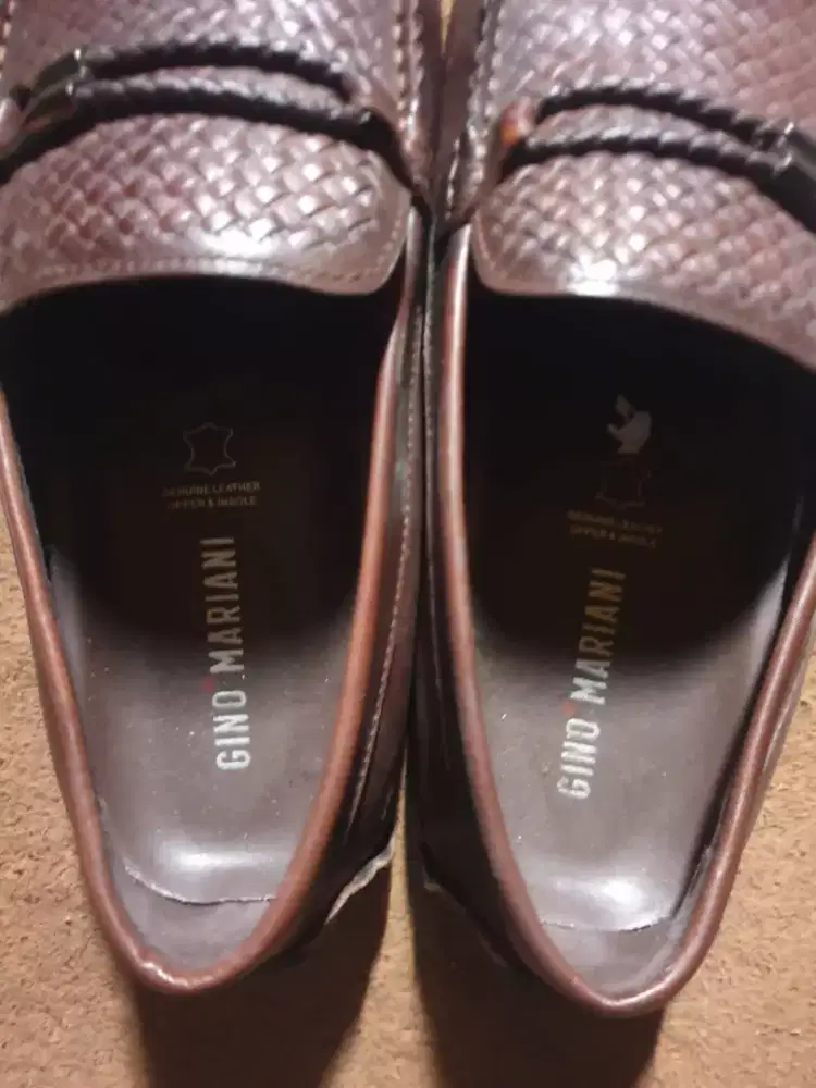Sepatu Gino Armani/Brown uk 44