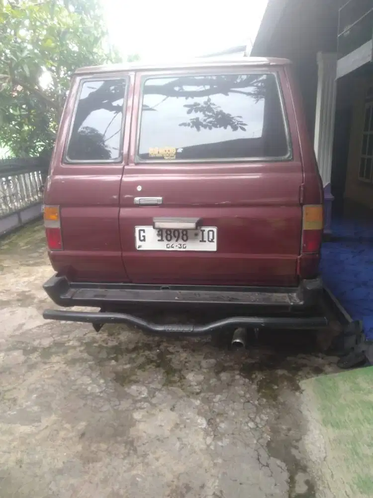 Dijual kijang super deluxe tahun 1995 Long, siap pakai, pajak hidup