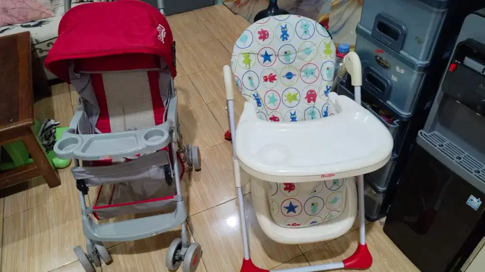 Kursi Makan Bayi High Chair & Stoler Baby Family
