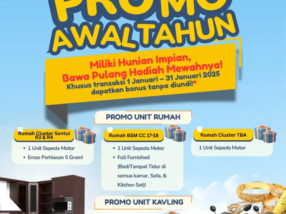 PROMO AWAL TAHUN SPESIAL JANUARI 2026