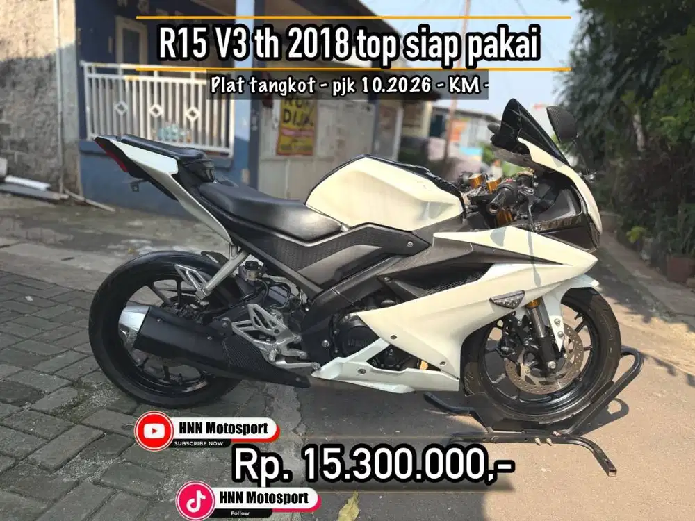 R15 V3 TH 2018 Top Siap Pakai
