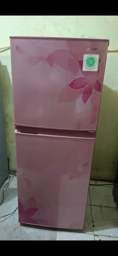 Jual bu kulkas 2 pintu normal no kendala merk SHARP