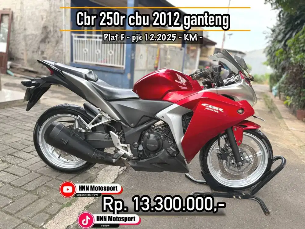CBR 250r Cbu 2012 Ganteng