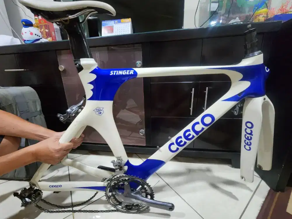 Frame Set Carbon Ceepo Stinger Size L - Road/9Triathlon Aero