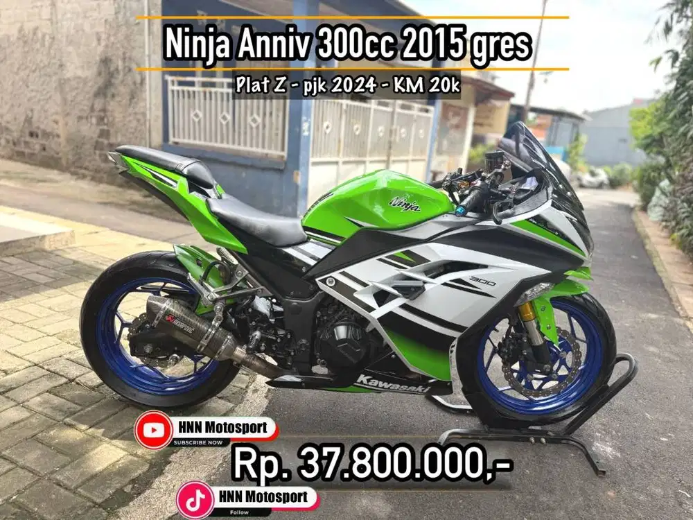 Ninja Anniv 300cc 2015 Gress