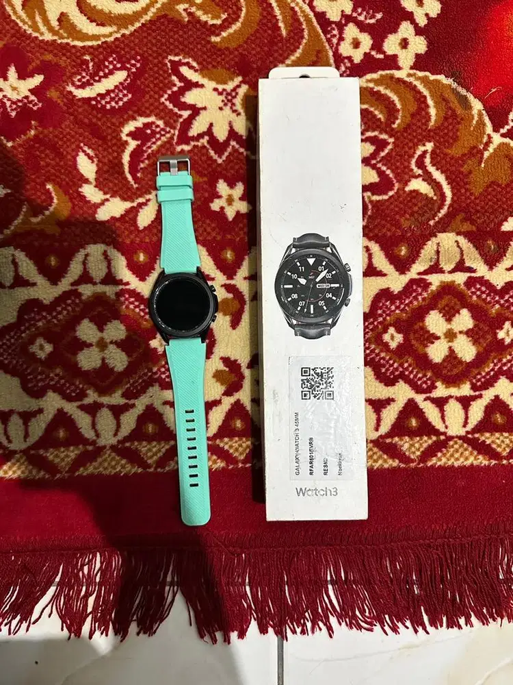 Samsung Galaxy Watch 3 Ex Sein Resmi No Minus Mulus Fullset