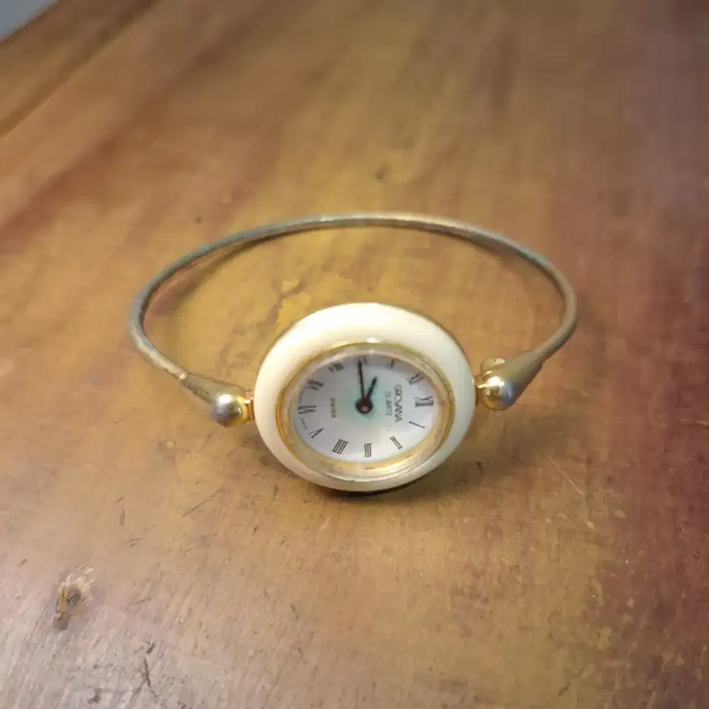 Jam Tangan Gelang Grovana Antik Vintage Jadul 90 an