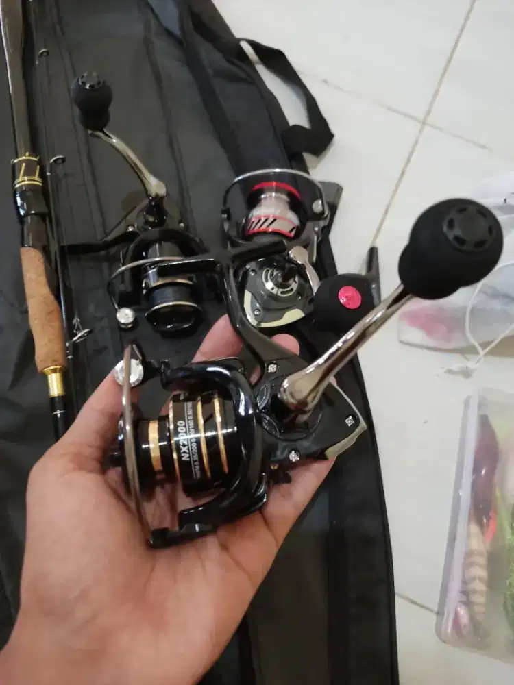 Katrol pancing Ree NX 2000 Besi Smooth BARU