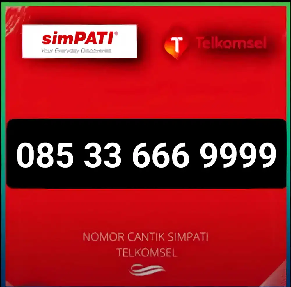 Nomer Cantik Telkomsel