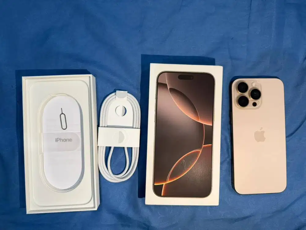 Iphone 16 Promax 256 GB Desert Titanium ex Garansi Internasional