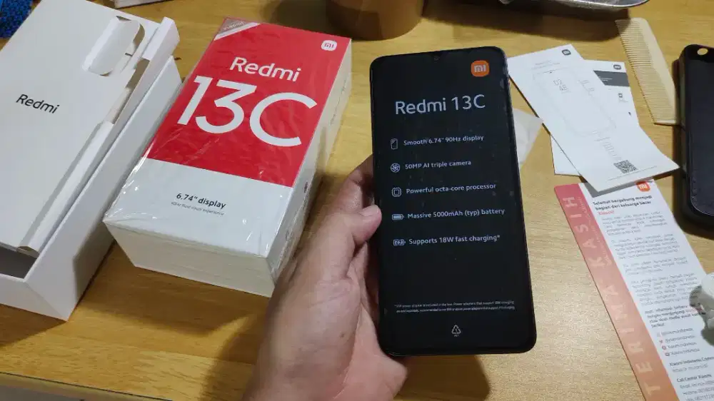 1.3jt'an bekas RASA BARU redmi 13c 8/256gb no 14c 15c 13 xiaomi note