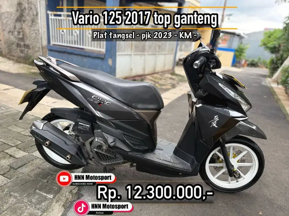 Vario 125 th 2017 Top Ganteng