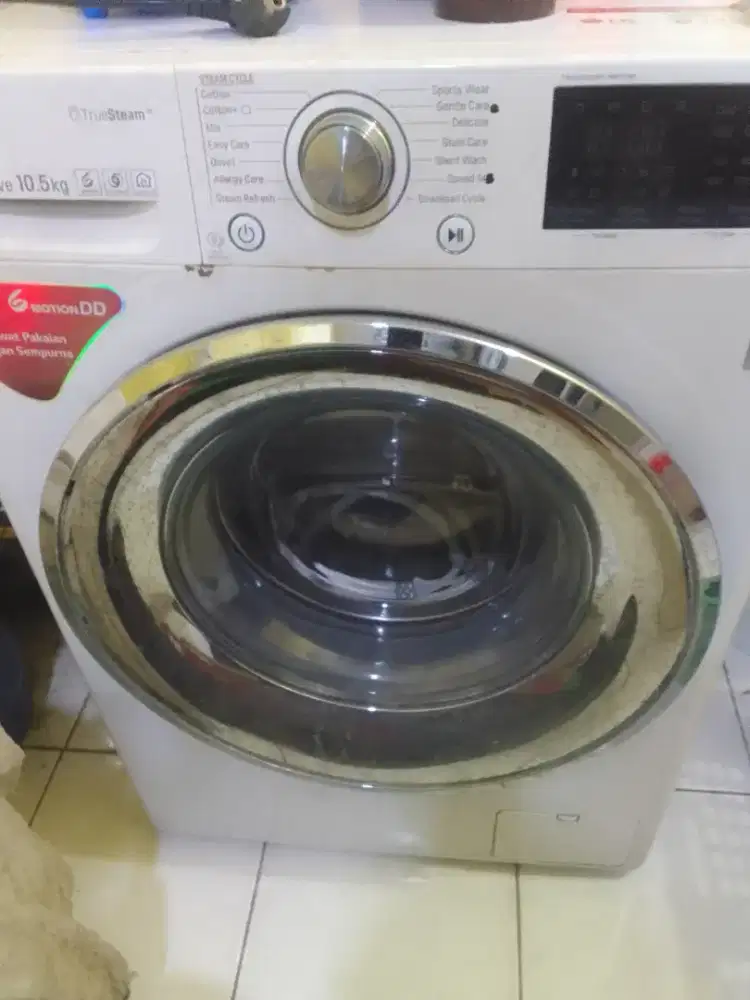 Mesin cuci front loading LG inverter 10kg normal