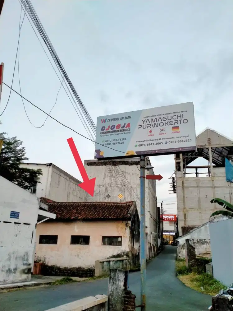 Dijual Tanah dan Bangunan bekas Kost