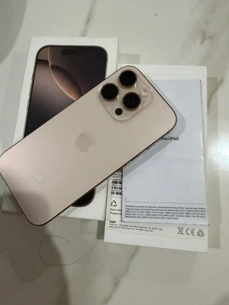 Jual Iphone 16 pro 128 gb IBOX