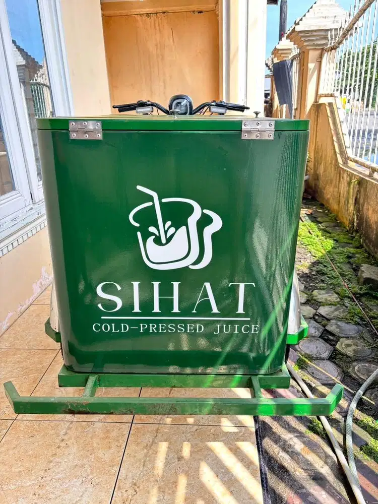 Dijual Sepeda Listrik dan Gerobak