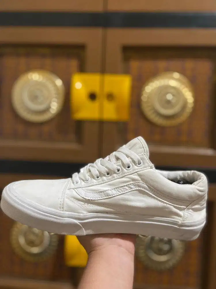 Dijual VANS Old Skool Full White
