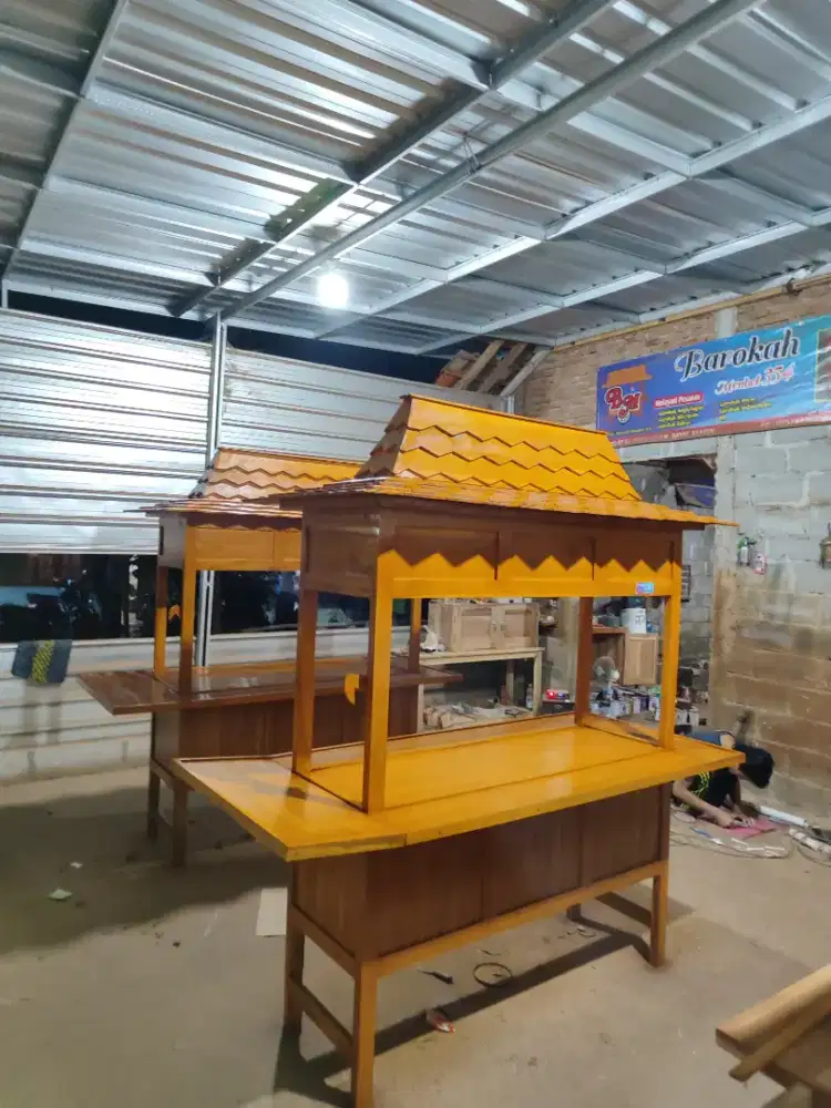 Jual Gerobak Angkringan,Bakso,Mie Ayam,Bubur,Roti BakardlL.