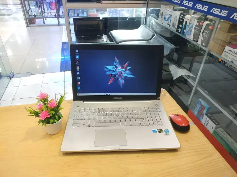 LAPTOP EDITING RINGAN ASUS N550JK CORE i7 RAM 16GB NVIDIA | FOR SALE