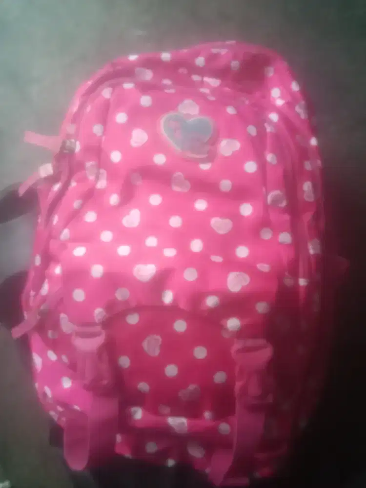 Atribut grab dan shoppe dan tas wanita anak kecil