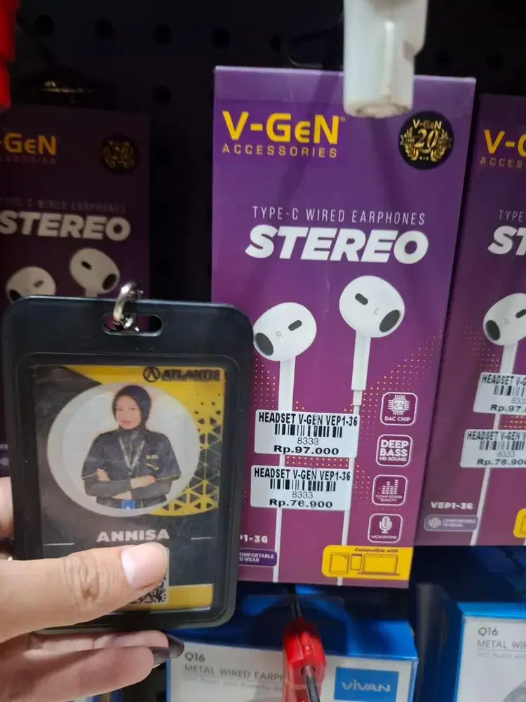 HEADSET V-GEN VEP1-36 | ATLANTIS DAHSYAT