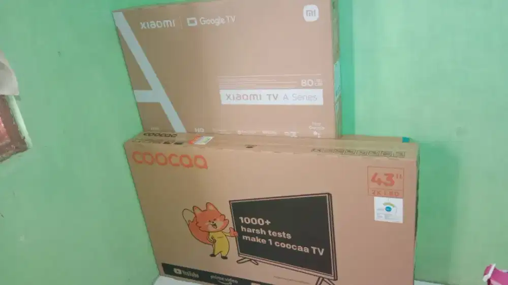 Tv LED coocaa smart 2k 43 inch