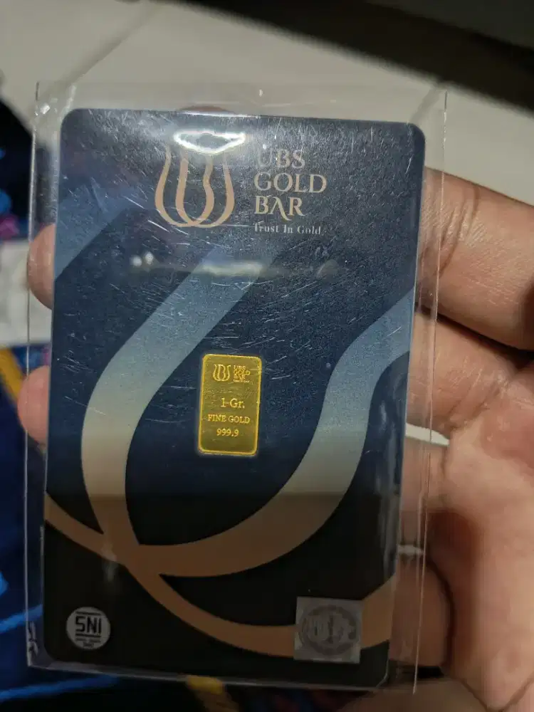 Logam mulia UBS 1gr Asli Bersertifikat