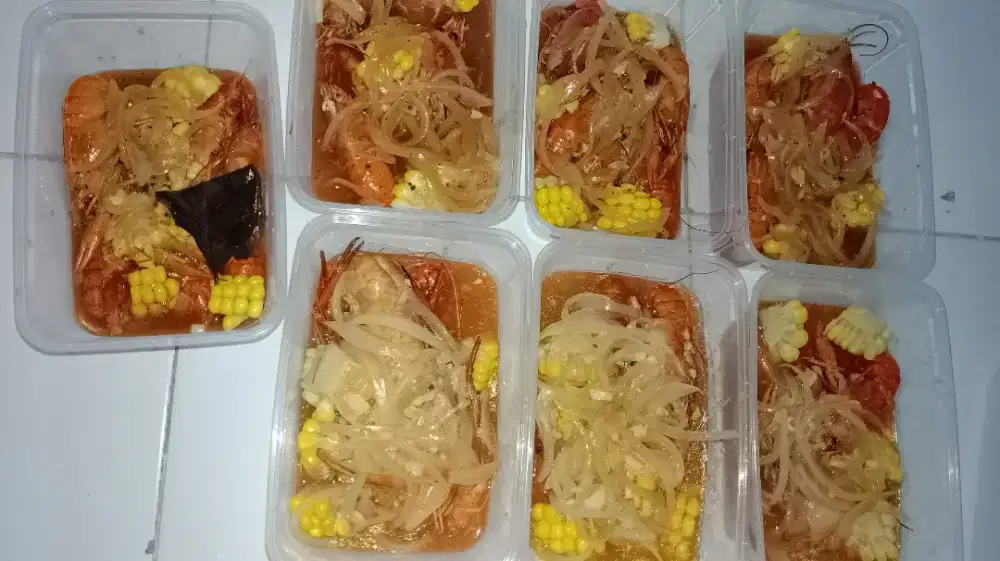 Masakan Lobster air tawar Asam Manis/Lada Hitam