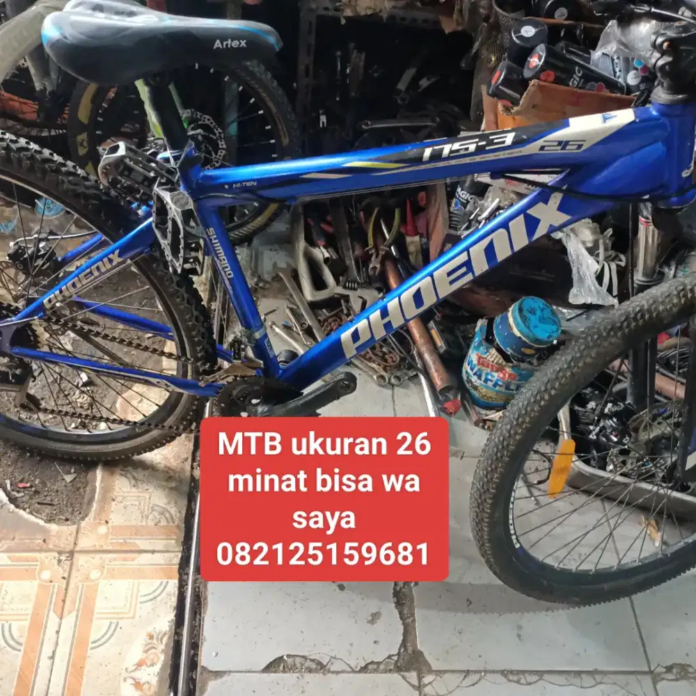 Sepeda MTB ukuran 26 phoenix