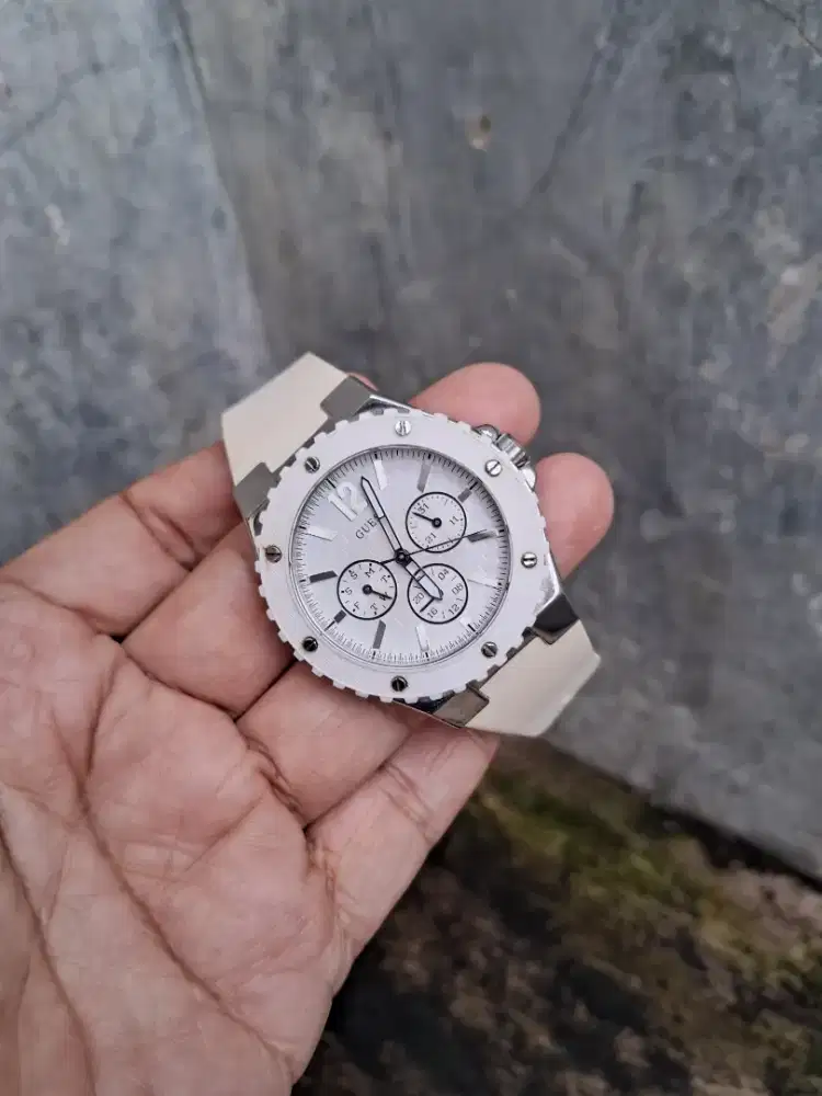 GUESS STEEL WATCH LADIES W90084L1 MULTIFUNCTION