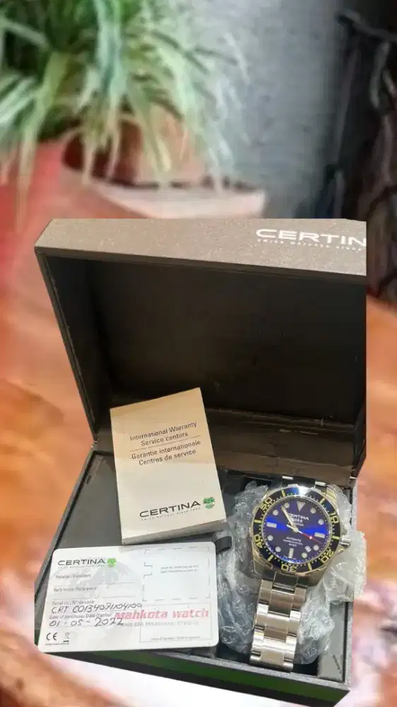 Certina diver ds action iso 6425