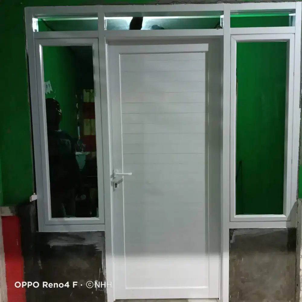 Pintu aluminium dan rolling door