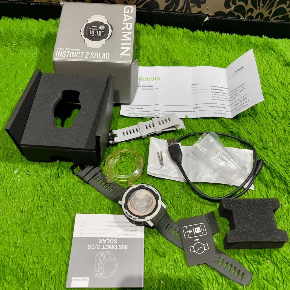 Smart watch garmin instinct 2 solar TAM langka masih garansi