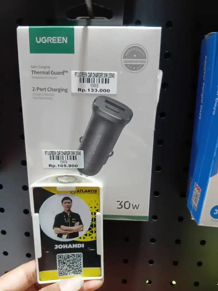 Ugreen car charger 30w