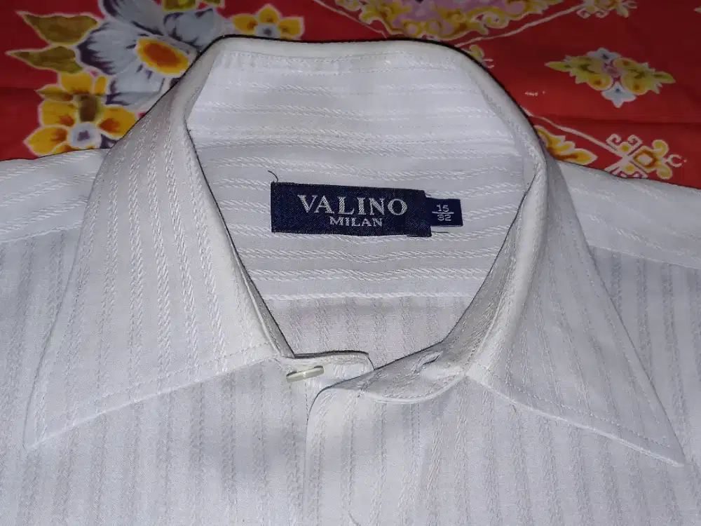 Baju Pakaian Atasan Kemeja Valino Milan Original Gratis 1