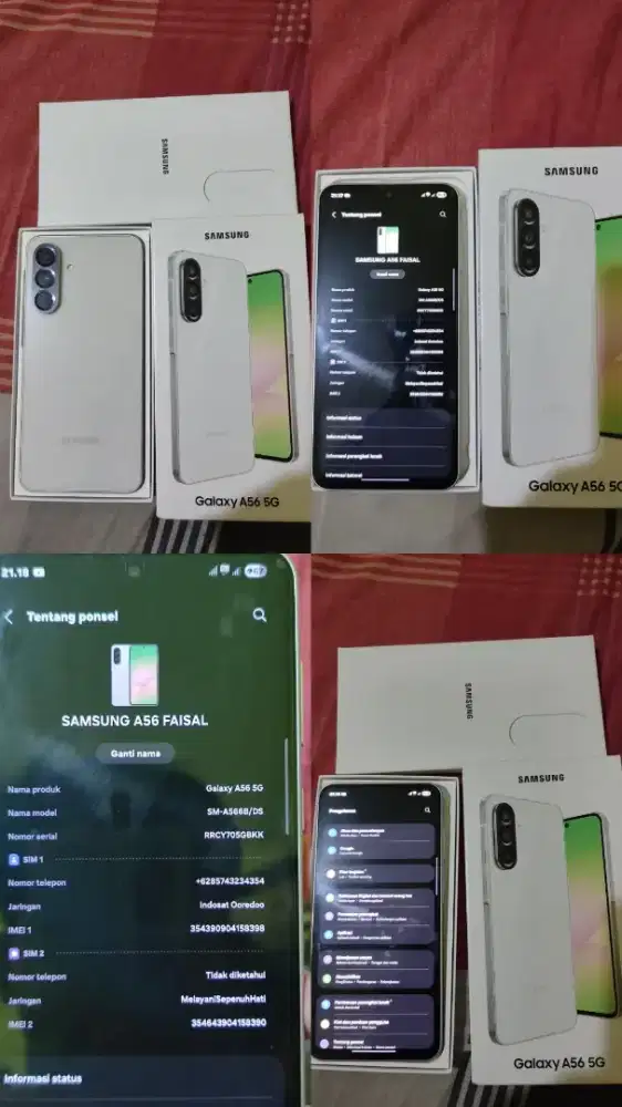 JUAL CEPAT SAMSUNG A56 5G 8/256GB