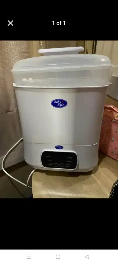 Alat sterilisasi botol bayi