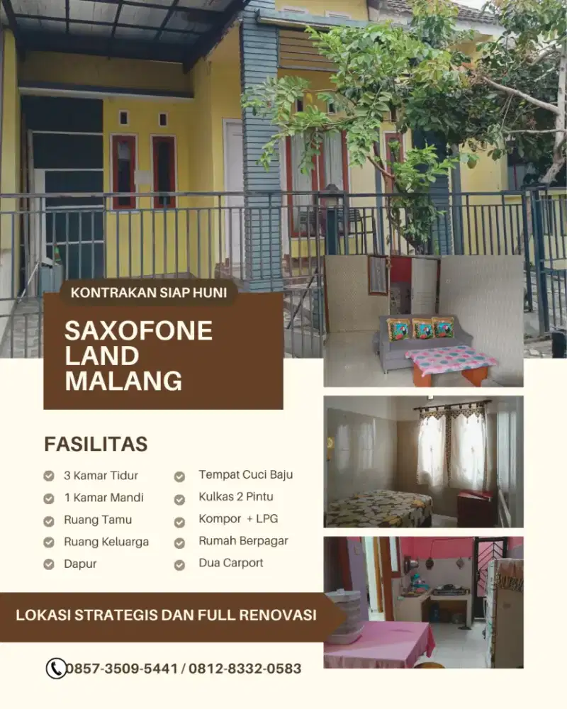 KONTRAKAN MALANG KOTA!! SIAP HUNI DAN FULL RENOV