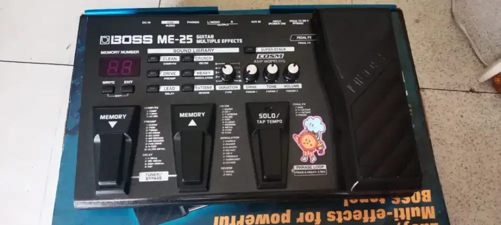 Fx gitar boos me 25 full set