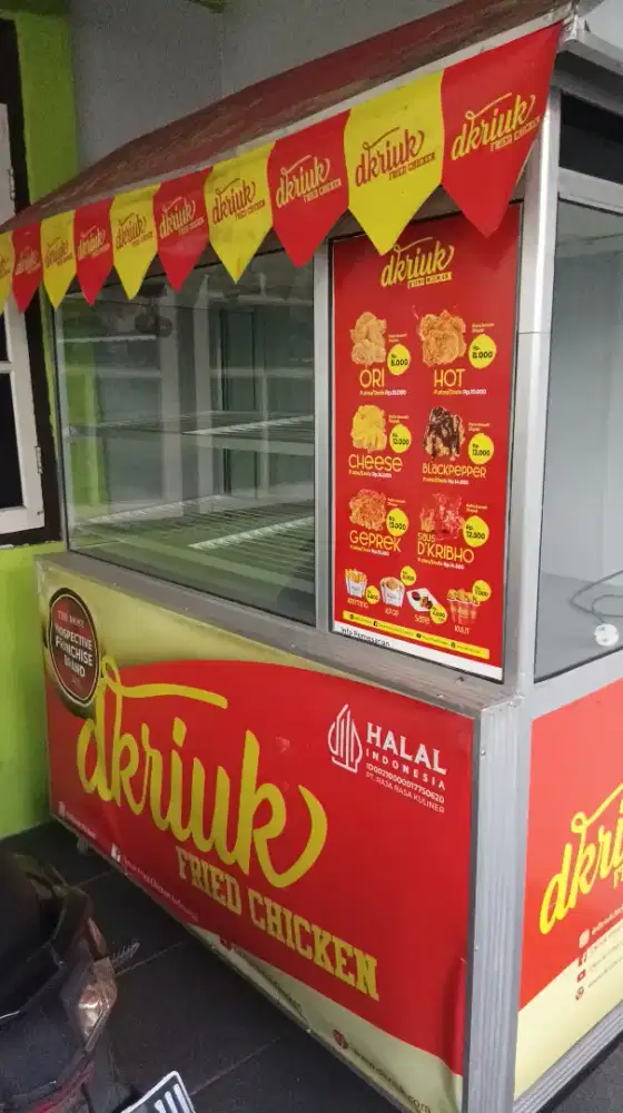 Jual Peralatan Dagang Dkriuk komplit