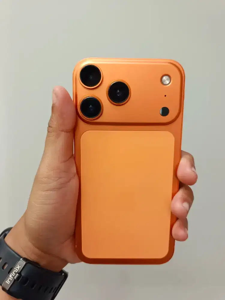 Iphone XR housing 17 pro orange 128GB all operator ya