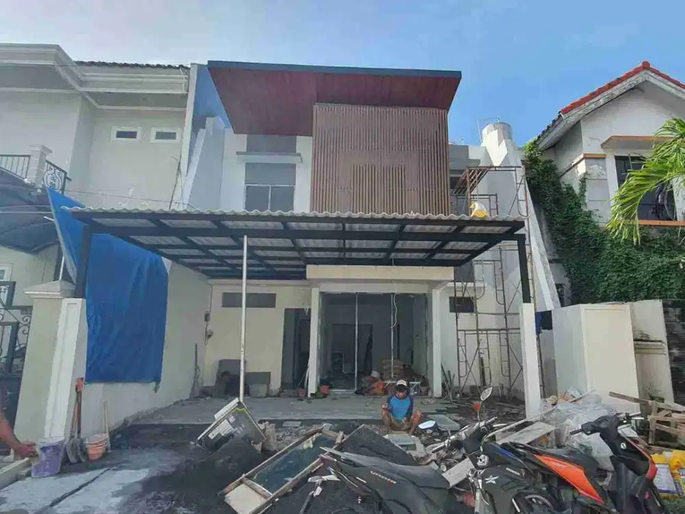 Lebar 8‼️Jual Rumah Baru Dharmahusada Surabaya