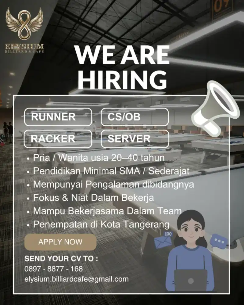 LOWONGAN KERJA DAERAH PORIS CIPONDOH