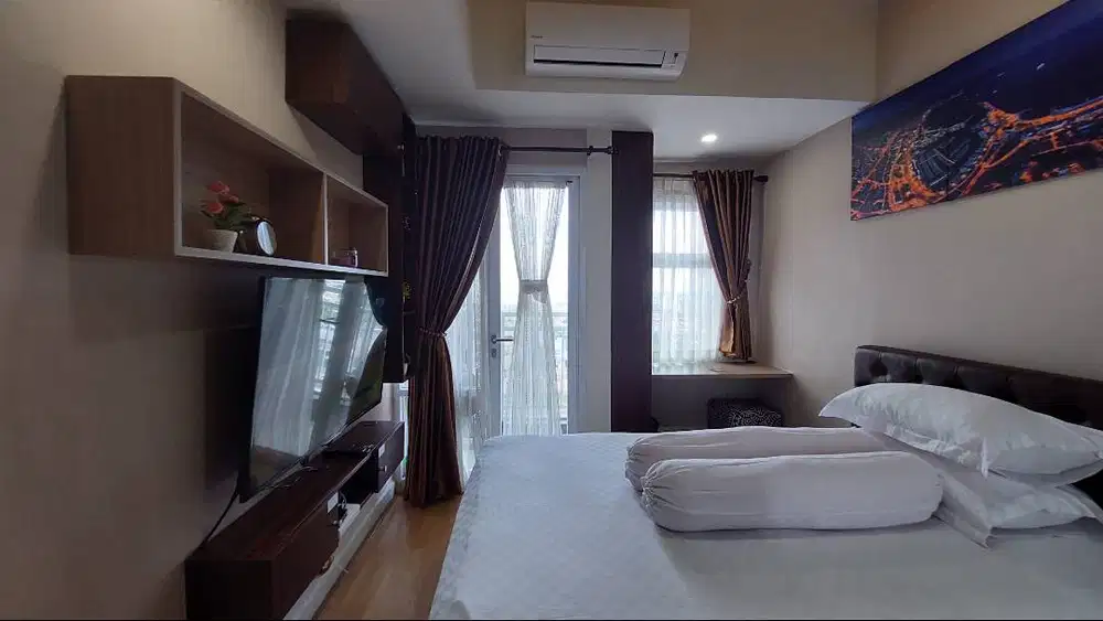 Disewakan Tahunan Type Studio Full Furnished Apt. Vida View Ciputra